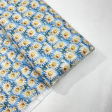 Per Metre Digitally Printed 100% Cotton- 45" Wide (Sunflowers Sky)