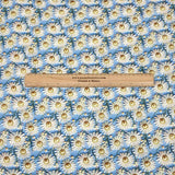 Per Metre Digitally Printed 100% Cotton- 45" Wide (Sunflowers Sky)