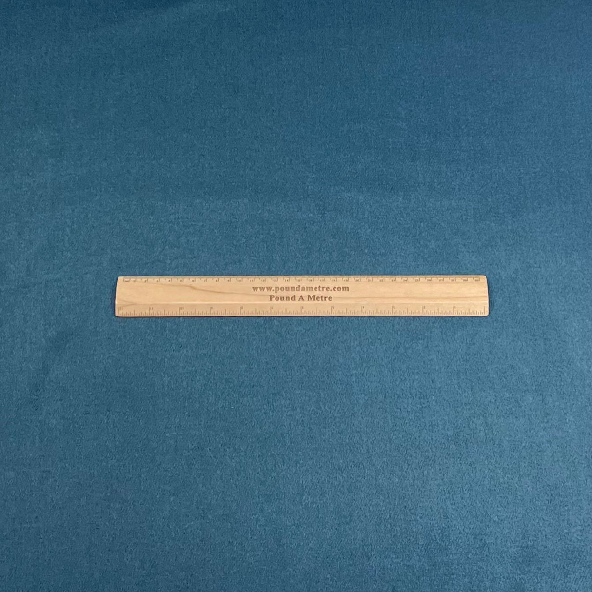 Premium Wool Rich Fabric 55" Wide  (Teal)