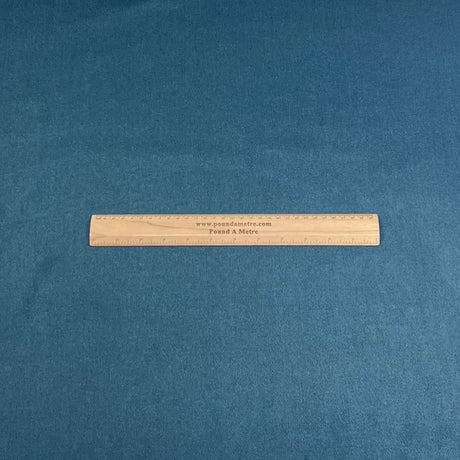 3 Metres Premium Wool Rich Fabric 55" Wide  (Teal)