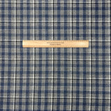 Premium Wool Rich Fabric 55" Wide  (Blue Checks)