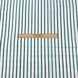 3 Metres Soft Micro-Fibre Fabric- 55" Wide (Green Stripes)