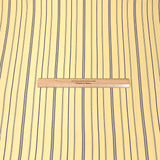 3 Metres Soft Micro-Fibre Fabric- 55" Wide (Yellow Stripes)