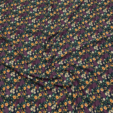 3 Metres Luxurious Solara Crepe 55" Wide (Cornflower)