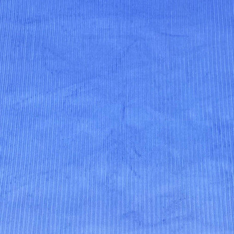 Premium Soft Cotton Needle Corduroy- 55" Wide (Blue)