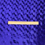 3 Metres Luxury Spandex Velvet 55" Wide (Royal)