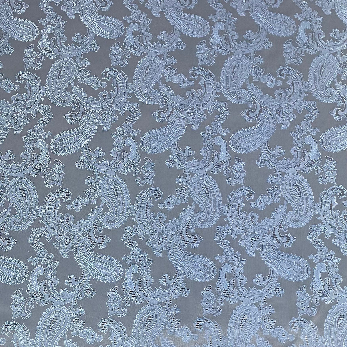 Two Tone Jacquard Fabric 55" (Dark Blue)