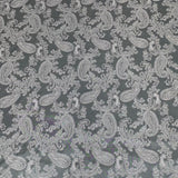 Two Tone Jacquard Fabric 55" (Grey)