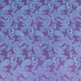 Two Tone Jacquard Fabric 55" (Blue)