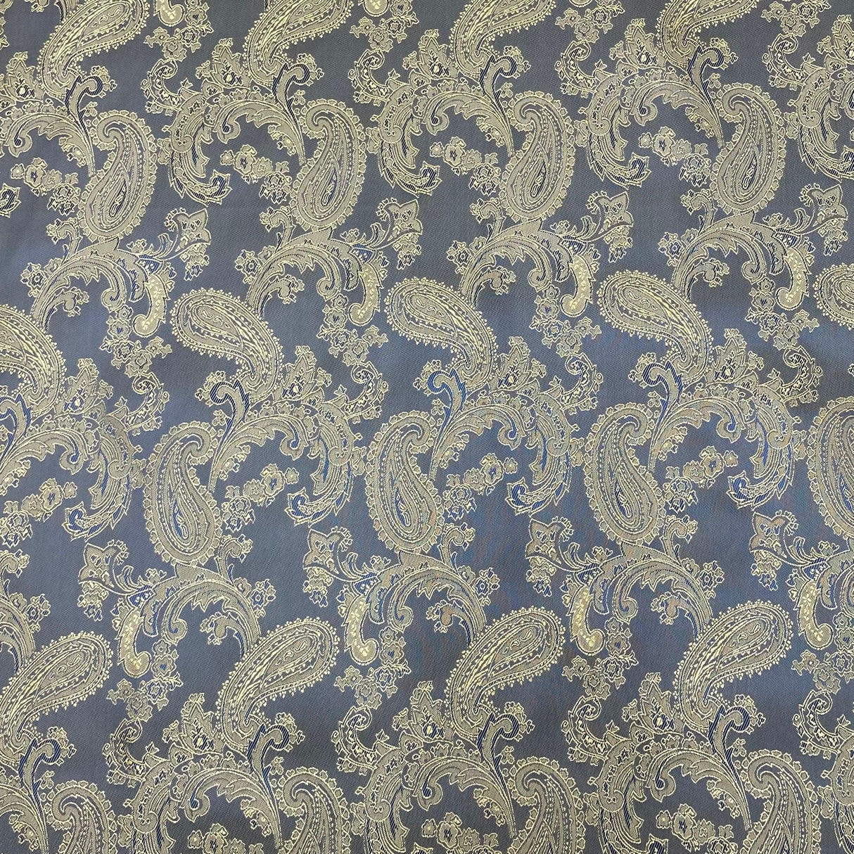 Two Tone Jacquard Fabric 55" (Paisley)