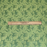 Two Tone Jacquard Fabric 55" (Green)