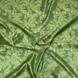 Two Tone Jacquard Fabric 55" (Green)