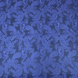 Two Tone Jacquard Fabric 55" (Navy)