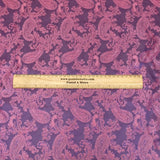 Two Tone Jacquard Fabric 55" (Purple)