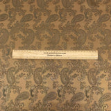 Two Tone Jacquard Fabric 55" (Black & Gold)