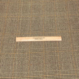 Premium Wool Rich Fabric 55" Wide (Tartan Brown)