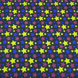 3 Metre Luxurious Printed Soft Viscose Jersey - 55" (Stars)