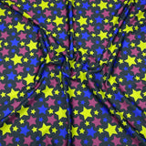 3 Metre Luxurious Printed Soft Viscose Jersey - 55" (Stars)