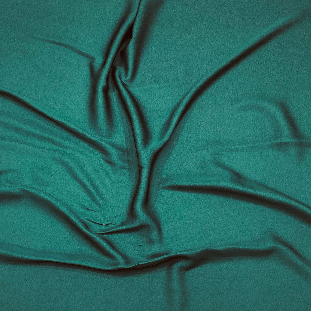 3 Metres Silky-Smooth Crepe- 55" Wide (Emerald)