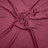 3 Metres Silky-Smooth Crepe- 55" Wide (Maroon)