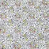 3 Metres Printed Poplin Cotton - 60" Wide (Pastel Flowers)