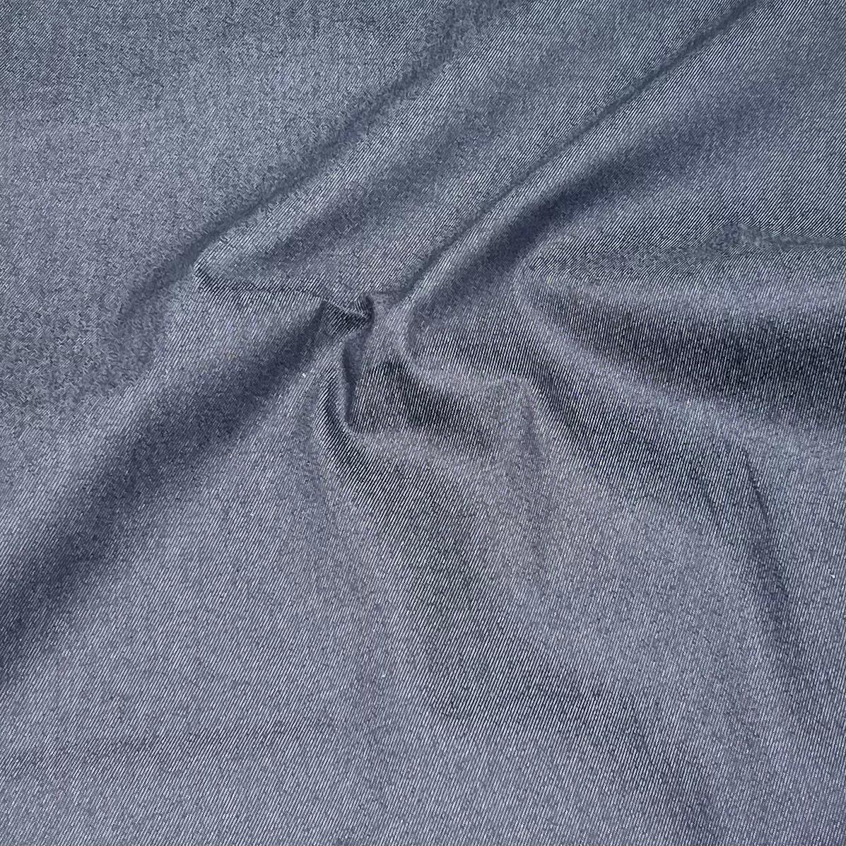 3 Metres 100% Cotton Denim Fabric- 55" (Washed Navy) (Black Friday Sale)