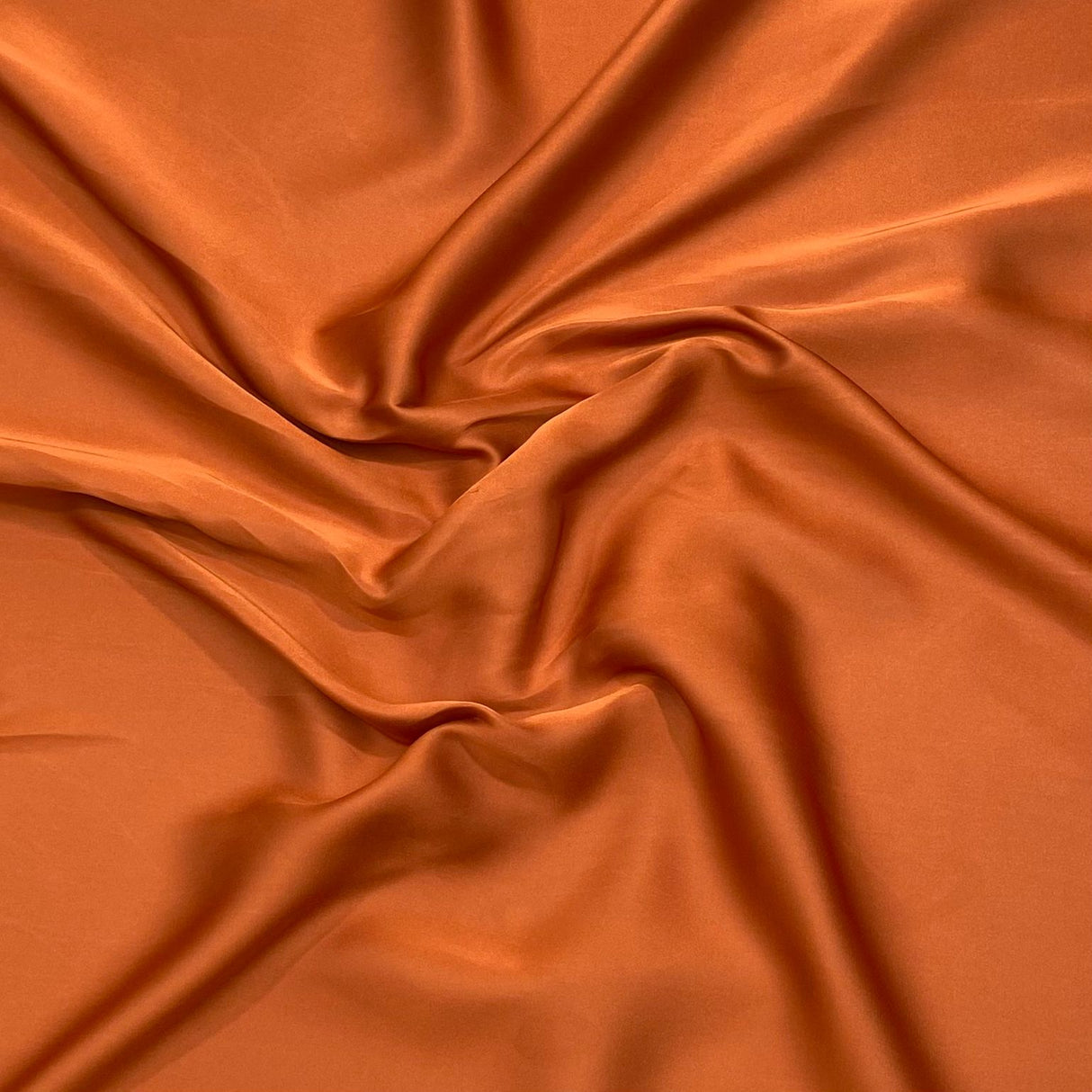 3 Metres Silky-Smooth Crepe- 55" Wide (Orange)