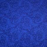 3 Metres Luxury Bridal Lace Fabric - 55" Wide (Blue)