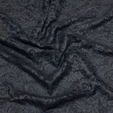 3 Metres Luxury Bridal Lace Fabric - 55" Wide (Black)