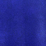 3 Metres, Premium Sparkle Glitter Stretch Moonlight 55’ Wide (Royal Blue)