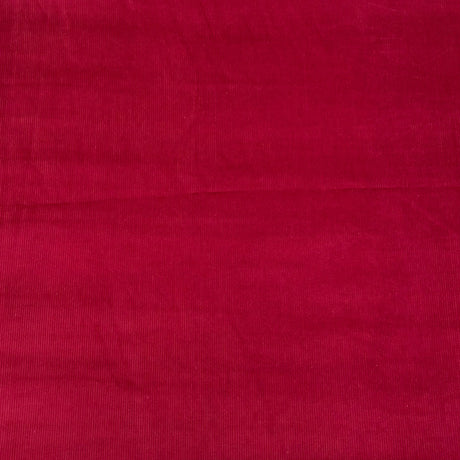 Premium Soft Pastel Cotton Needle Corduroy- 55" Wide (Dark Red)