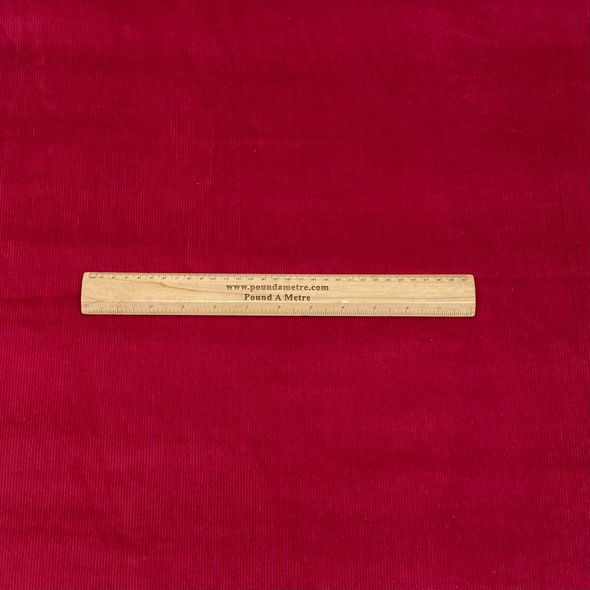 Premium Super Soft Cotton Needle Corduroy- 55" Wide (Red)