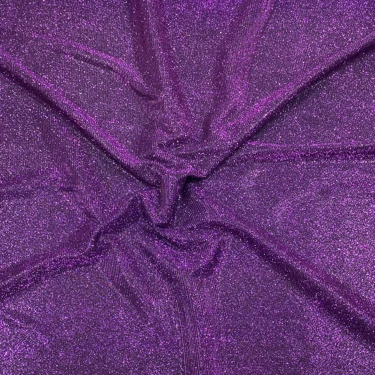 3 Metres, Premium Sparkle Glitter Stretch Moonlight 55’ Wide (Purple)