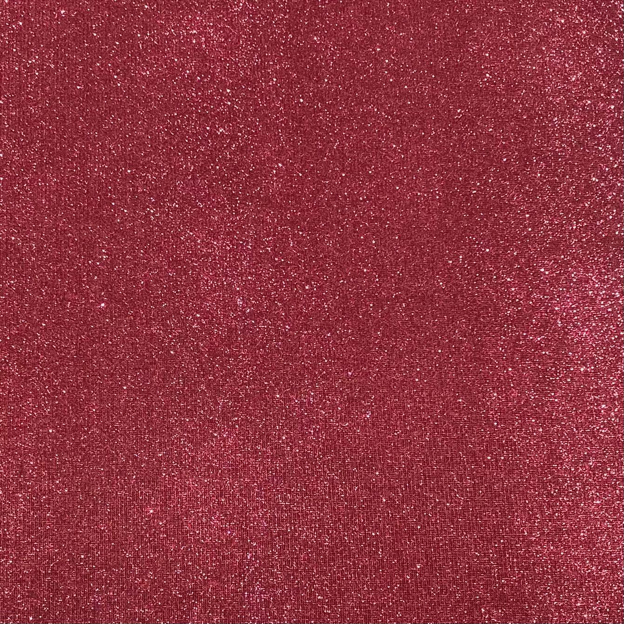 3 Metres, Premium Sparkle Glitter Stretch Moonlight 55’ Wide (Red)