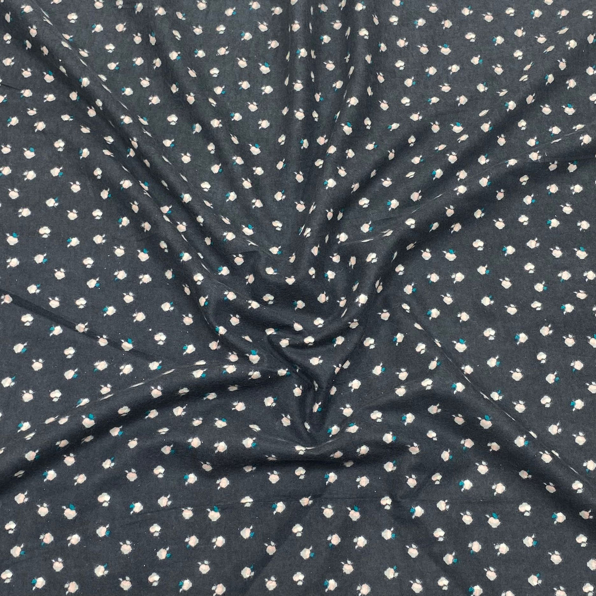 3 Metres High Quality Brushed Cotton - 45" Wide (Black)