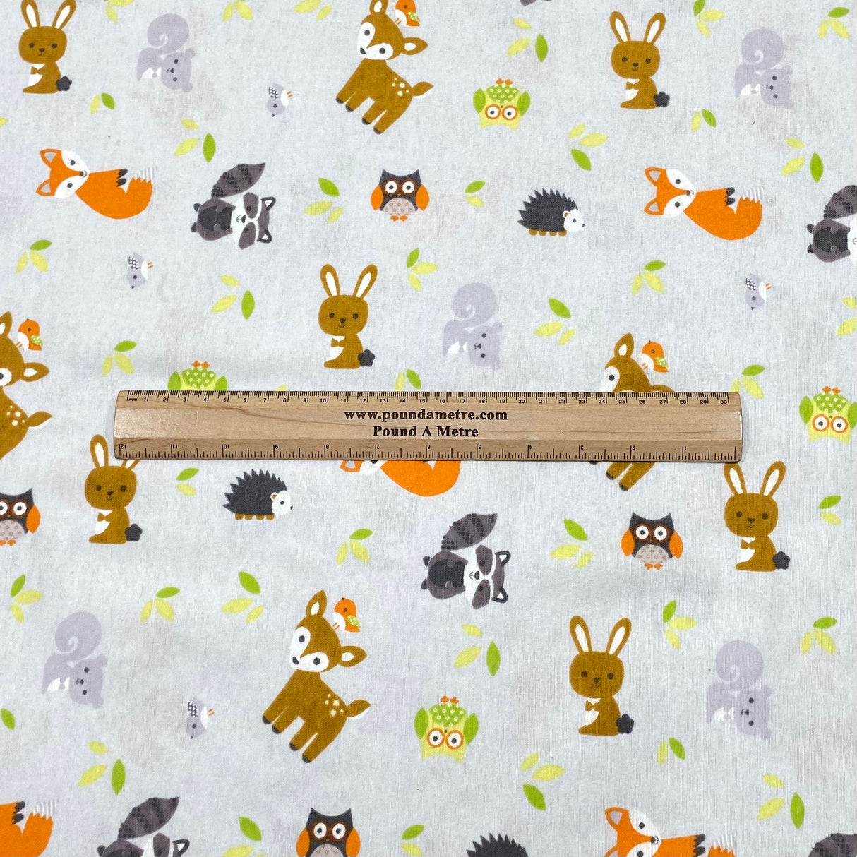 3 Metres High Quality Brushed Cotton - 45" Wide (Animals)