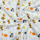 3 Metres High Quality Brushed Cotton - 45" Wide (Animals)