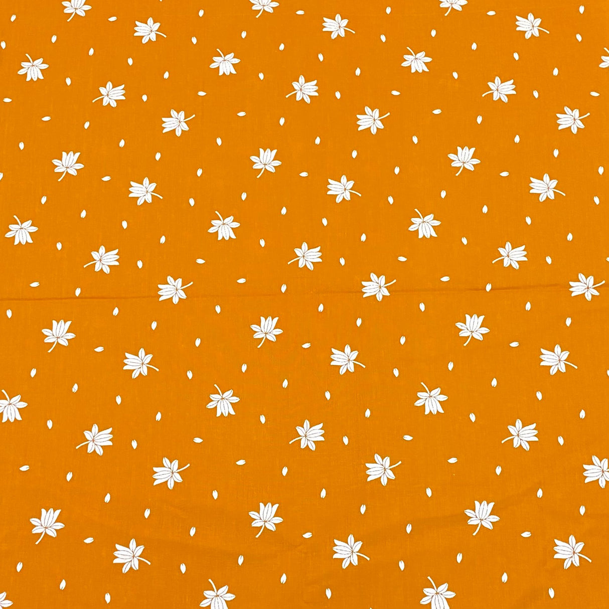 3 Metres Luxury 100% Cotton - 36" Wide - Orange (Design Will Vary)