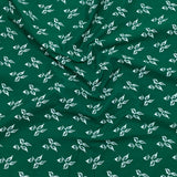 3 Metres Luxury 100% Cotton - 36" Wide - Emerald (Design Will Vary)