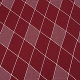 3 Metres Luxury 100% Cotton - 36" Wide - (Wine Diamond)