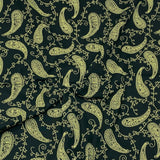 3 Metres Luxury 100% Cotton - 36" Wide - (Paisley Madness)