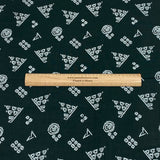 3 Metres Luxury 100% Cotton - 36" Wide - Emerald (Design Will Vary)