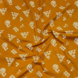 3 Metres Luxury 100% Cotton - 36" Wide - Yellow (Design Will Vary)