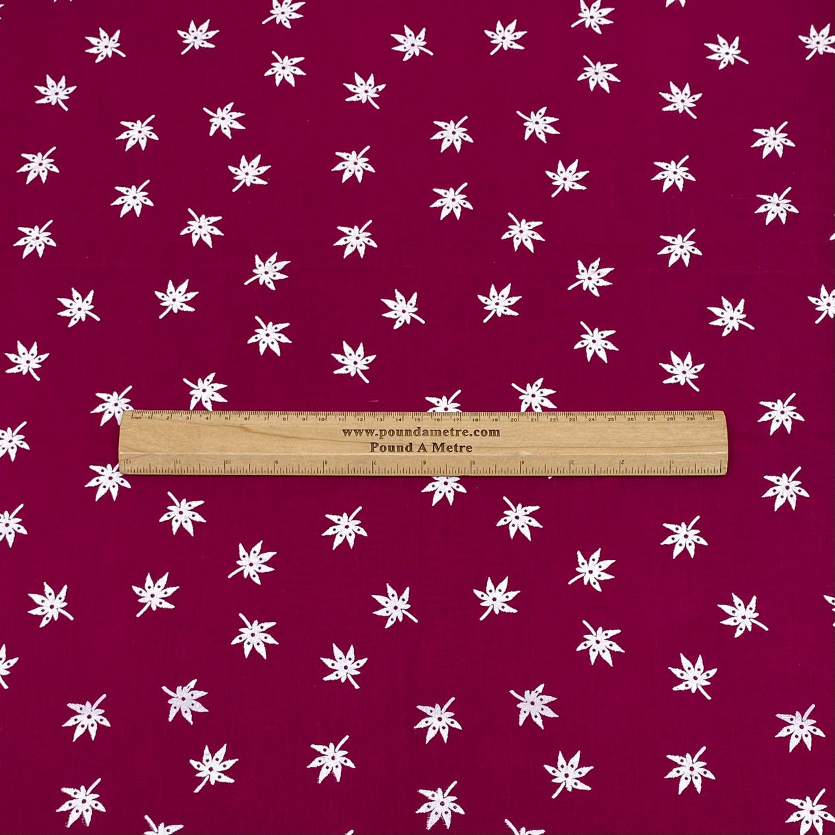 3 Metres Luxury 100% Cotton - 36" Wide - Cerise Pink (Design Will Vary)