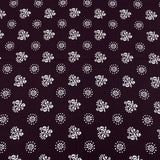 3 Metres Luxury 100% Cotton - 36" Wide - Burgundy (Design Will Vary)