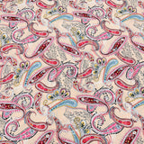 3 Metres Printed Dress Making Viscose- 55" Wide (Paisley)