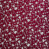 3 Metres Printed Dress Making Viscose- 55" Wide (Maroon Garden)