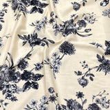 3 Metres Printed Dress Making Viscose- 55" Wide (Fawn)