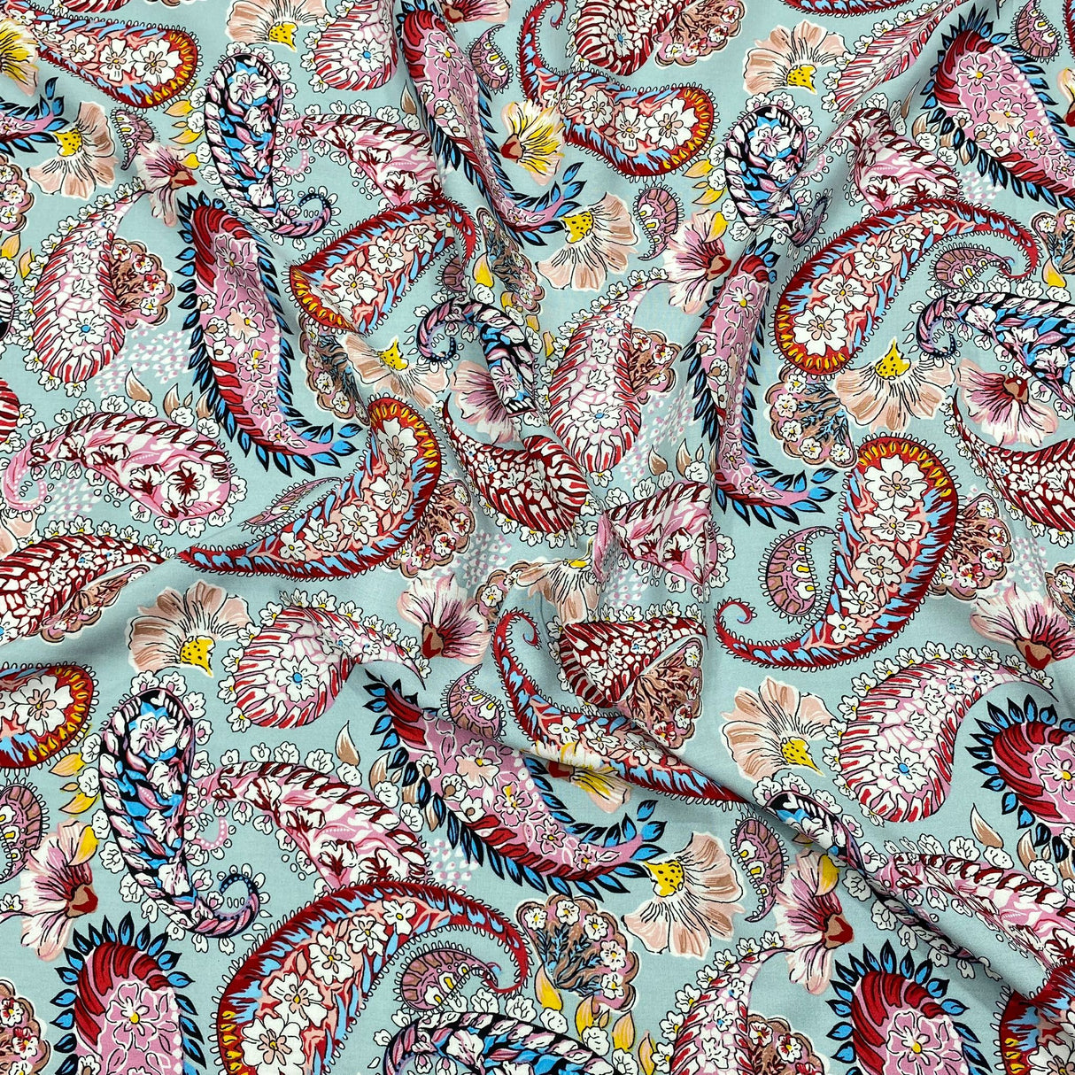 3 Metres Printed Dress Making Viscose- 55" Wide (Jubilant)