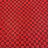 3 Metres Soft Printed Mesh Jersey 55" Wide (Red) (Black Friday Sale)